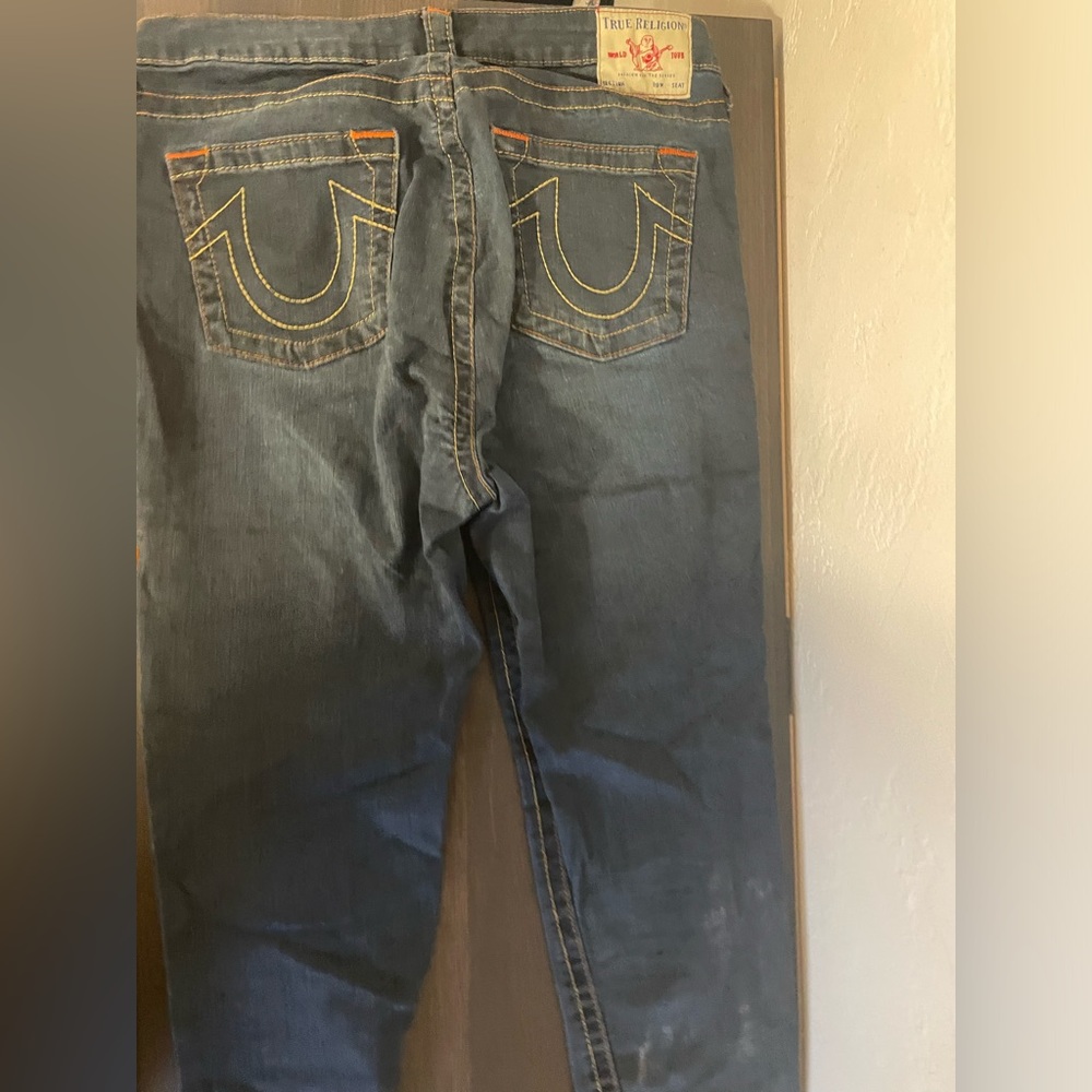 True religion mid-rise  skinny jeans size 32